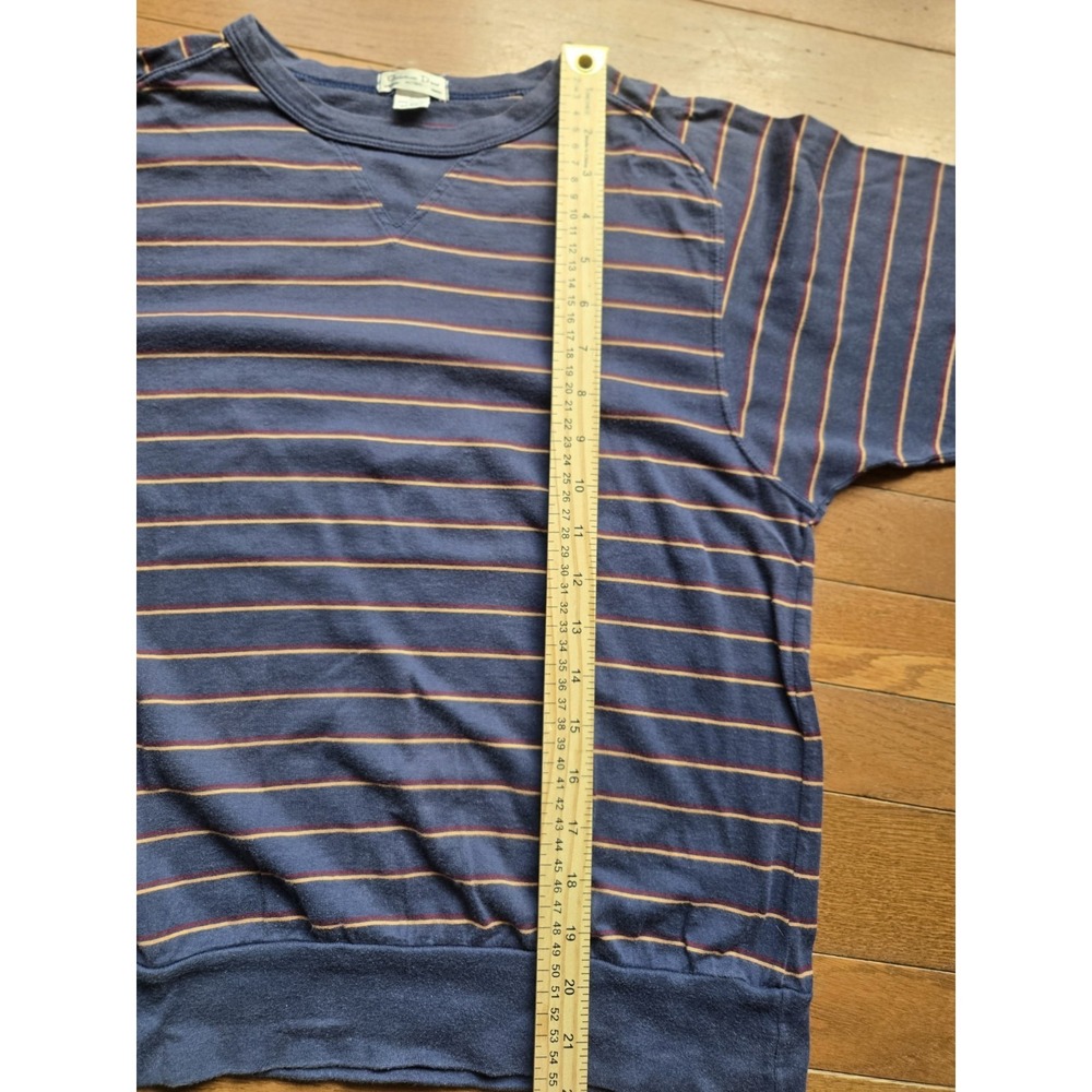 VTG 80s Dior Striped Shirt Large Actifs Long Sleeve Made In Japan Sportswear - Picture 4 of 9